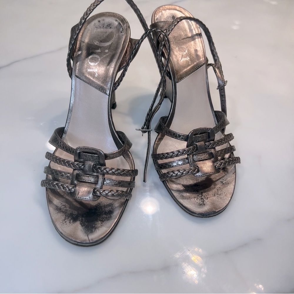 Dior heel/wedges